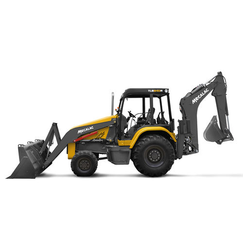 人体工学装卸机 - TLB840R - MECALAC Baumaschinen GmbH - 前置式 / 多功能 / 标准