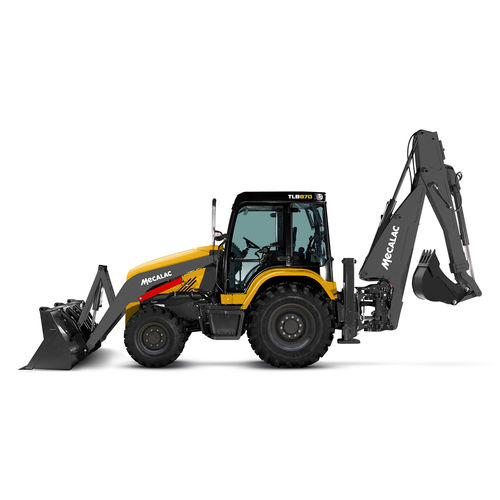 人体工学装卸机 - TLB870 - MECALAC Baumaschinen GmbH - 前置式 / 多功能