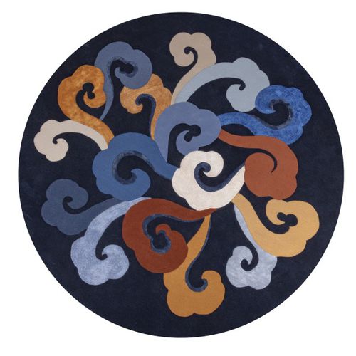 现代风格地毯 - ELLIPSE  - LELIEVRE - 图案 / 新西兰羊毛 / tencel® 材质