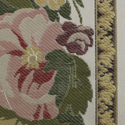 室内装饰面料 - BORDURE MARLY  - LELIEVRE - 用于窗帘 / 墙面 / 花朵图案