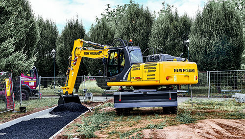 中型挖土机 - WE 190B PRO - New Holland Construction - 轮胎式 / 多功能 / 工程