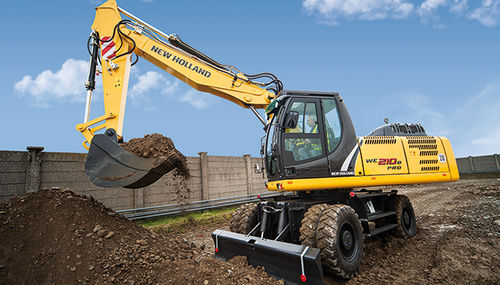 中型挖土机 - WE 210B PRO - New Holland Construction - 轮胎式 / 多功能 / 工程