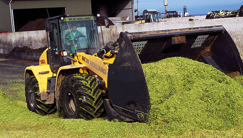 轮胎式装载机 - W190C - New Holland Construction - 柴油 / 工程