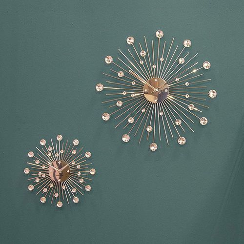 现代风格钟表 - SUNBURST - KARLSSON CLOCKS - 壁挂 / 模拟 / 钢