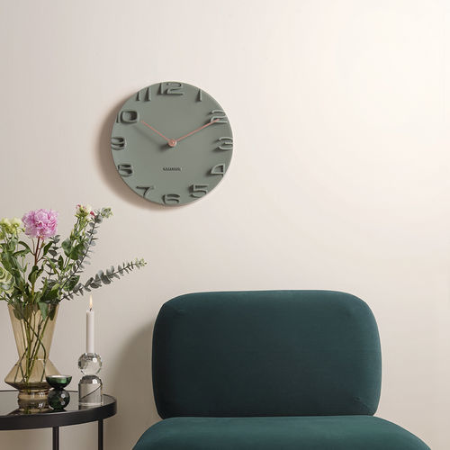 传统风格钟表 - ON THE EDGE - KARLSSON CLOCKS - 壁挂 / 模拟 / 塑料