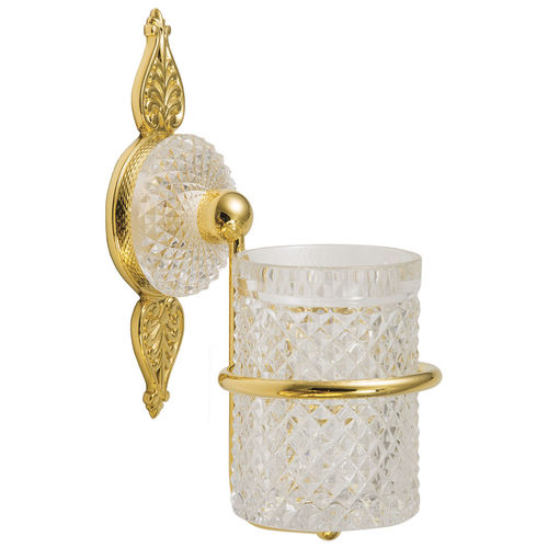 商用牙刷架 - C45-521 CYGNE AIL&Eacute; - Cristal&Bronze