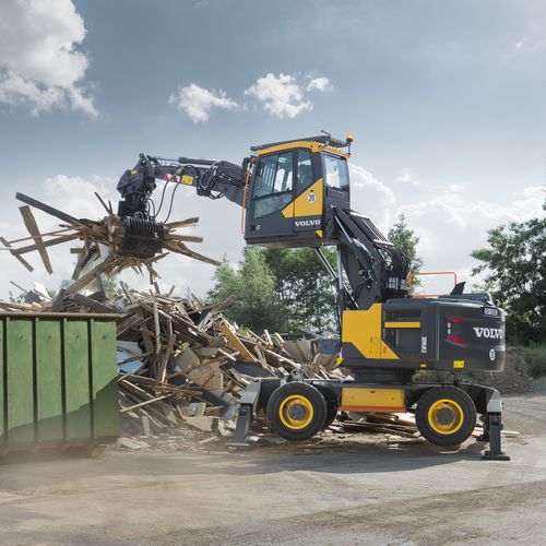 中型挖土机 - EW160E - Volvo Construction Equipment Germany GmbH - 轮胎式 / 工程 / 柴油