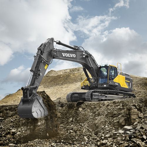 履带式挖土机 - EC480E - Volvo Construction Equipment Germany GmbH - 回转 / 人体工学 / 工程