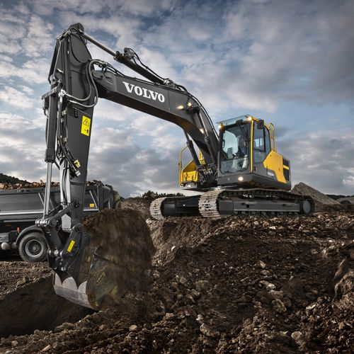 中型挖土机 - EC220E - Volvo Construction Equipment Germany GmbH - 履带式 / 工程 / 柴油