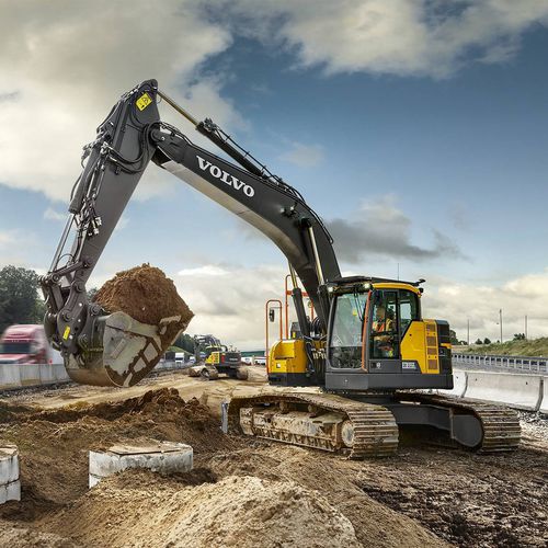 履带式挖土机 - ECR355E - Volvo Construction Equipment Germany GmbH - 回转 / 短尾摆 / 工程
