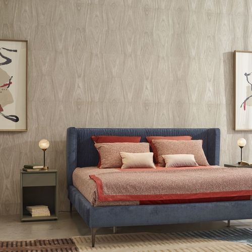 现代风格床头柜 - INTRALOG - ROCHE BOBOIS - 木质 / 木桌脚 / 长方形