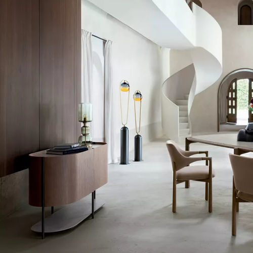 现代风格餐边柜 - ELANTA - ROCHE BOBOIS - 铁 / 不锈钢 / 陶瓷
