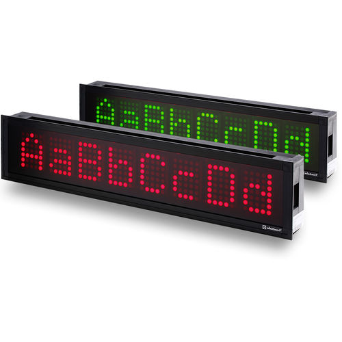 壁挂布告板 - SX202 - Siebert Industrieelektronik GmbH - 室内 / LED式 / 数字