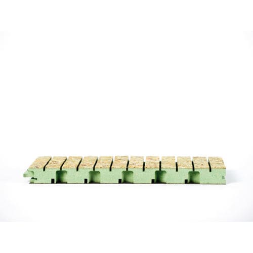 天花板隔音板 - SCHLITZABSORBER - Organoid Technologies GmbH - 用于隔墙 / 墙面 / 矩形