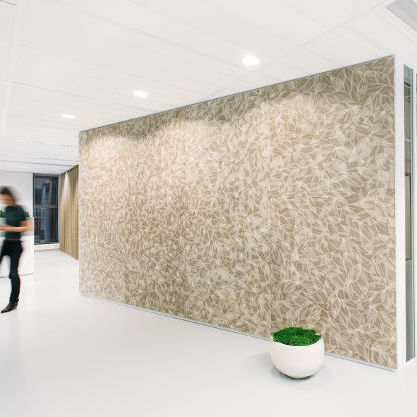 室内装潢装饰面板 - SKELETTBLATTLA - Organoid Technologies GmbH - 天然纤维 / HPL / 布艺