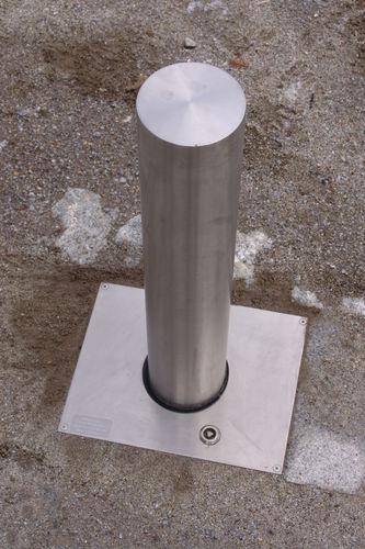 防护桩 - BOSTON - EUROBOLLARD - 收纳式 / 可拆卸 / 不锈钢