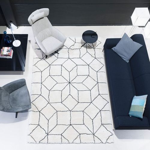 现代风格地毯 - Byzance - Carpet Sign - 几何图案 / 新西兰羊毛 / 美利奴羊毛