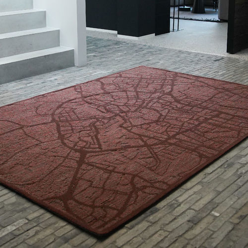 现代风格地毯 - Cosmopolite - Carpet Sign - 图案 / 羊毛 / 长方形