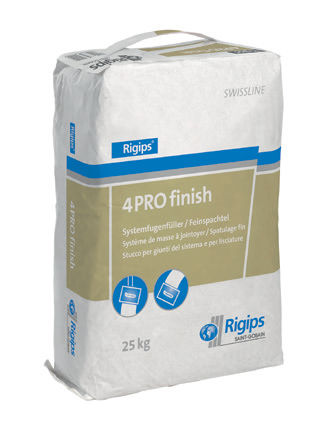 勾缝涂料 - SWISSLINE : 4PRO FINISH - Saint Gobain Rigips - 用于隔墙 / 石膏