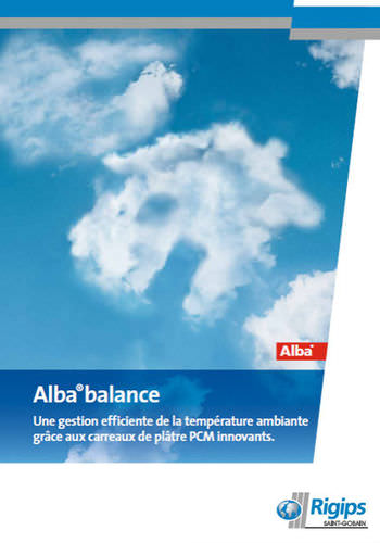 石膏块 - ALBA®BALANCE - Saint Gobain Rigips