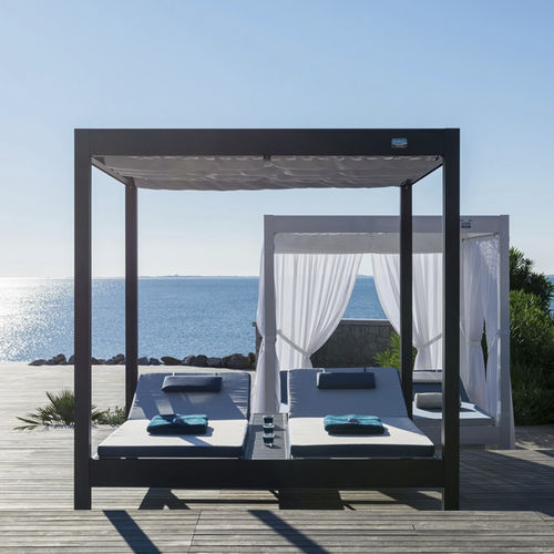 帆布折叠凉亭 - AFRODITE - Crema Outdoor S.r.l. - PVC / 聚酯 / 帆布屋顶