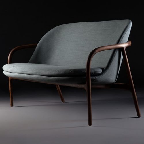 现代风格软包长凳 - NEVA - Artisan Solid Wood Furniture - 布料 / 皮质 / 木桌脚