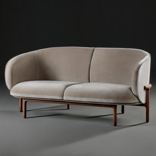 现代风格沙发 - MELA - Artisan Solid Wood Furniture - 布料 / 双人