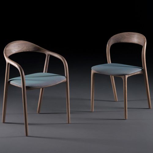 现代风格椅子 - NEVA - Artisan Solid Wood Furniture - 室内 / 布料 / 皮质