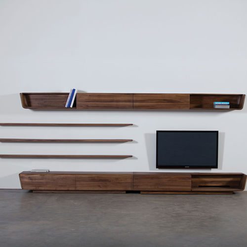 现代风格电视墙组合柜 - LATUS - Artisan Solid Wood Furniture - 栎木 / 胡桃木 / 榆木