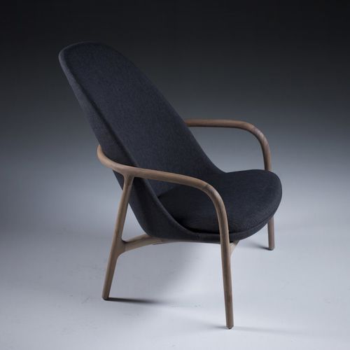 现代风格扶手椅 - NEVA - Artisan Solid Wood Furniture - 皮质 / 布料 / 栎木