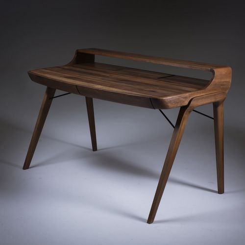 现代风格办公桌 - PICARD - Artisan Solid Wood Furniture - 栎木 / 胡桃木 / 实木