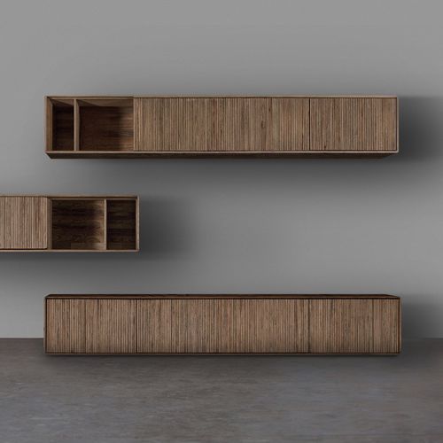 壁挂餐边柜 - JANTAR - Artisan Solid Wood Furniture - 现代风格 / 栎木 / 胡桃木