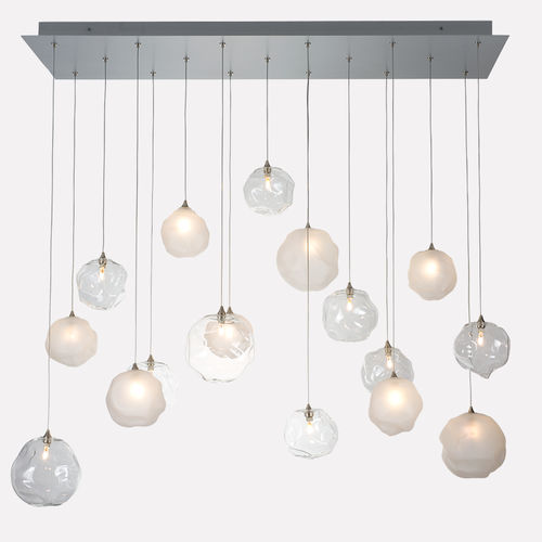 现代风格枝形吊灯 - BREATH: NIMBUS - Shakuff - exotic glass lighting & decor - 吹制玻璃 / 商用 / 球形