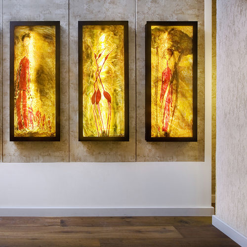 玻璃印刷装饰画 - Shakuff - exotic glass lighting & decor