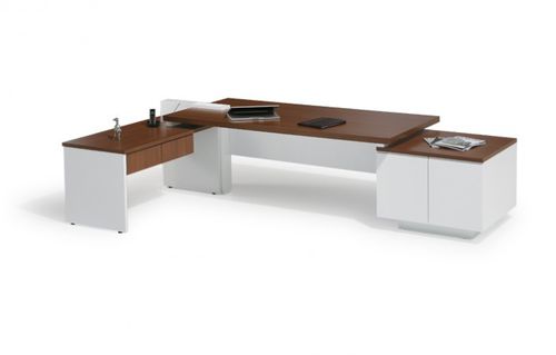 老板桌 - CROSS - Burotime Office Furniture - 现代风格 / 木质 / 带收纳