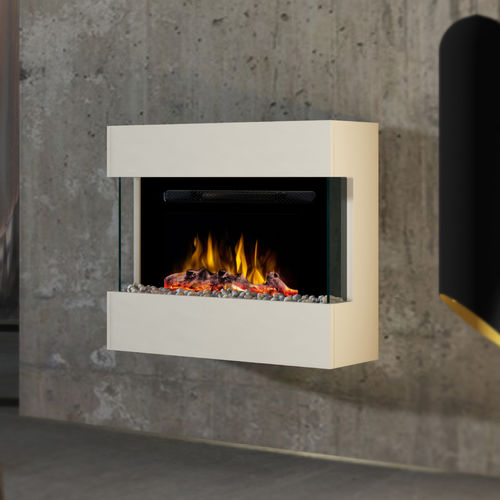 电壁炉 - NOBLE FLAME LIMA WANDKAMIN - muenkel design - 壁挂 / 3面 / 炉膛封闭式