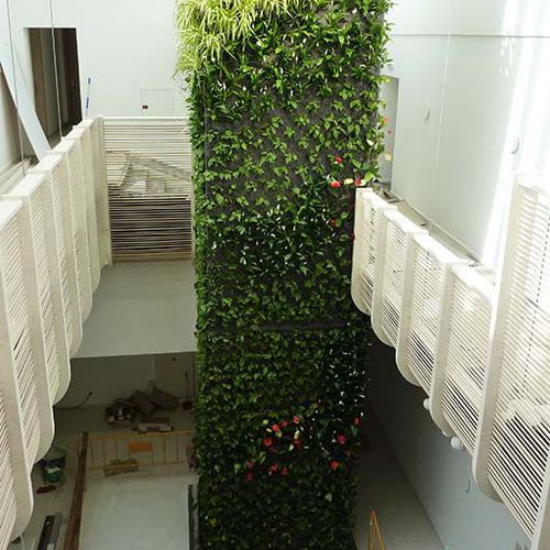 稳定绿植墙 - IBIZA, SPAIN - Paisajismo Urbano - 柱 / 天然 / 室内