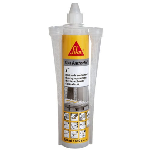 树脂基底胶 - Sika AnchorFix®-2+ - Sika France SAS/西卡 - 环氧 / 用于金属 / 用于混凝土