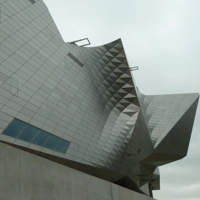 立面板 - MUSEE DES CONFLUENCES, LYON - Design Factory cmb - 不锈钢 / 光滑