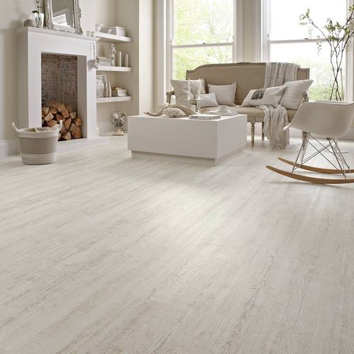 乙烯基地面 - RUBENS : WHITE PAINTED OAK - Designflooring - 室内 / 住宅 / 条形