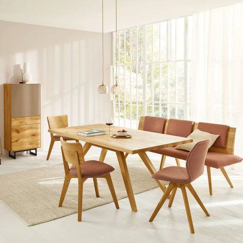 现代风格餐桌 - LISTO - ANREI - Reisinger GmbH - 栎木 / 胡桃木 / 山毛榉木