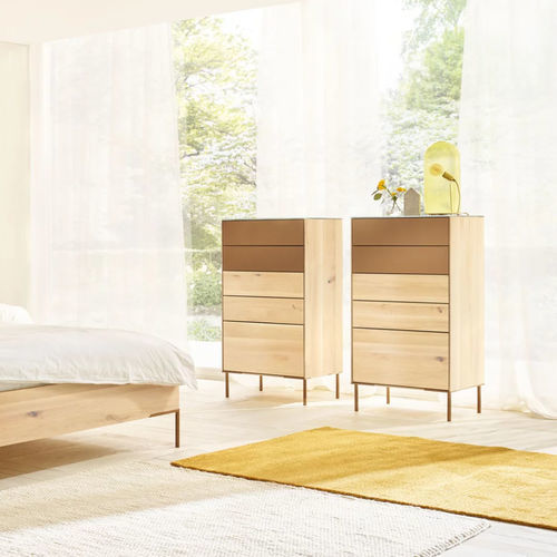 现代风格抽屉柜 - LENO - ANREI - Reisinger GmbH - 栎木 / 胡桃木 / 松木