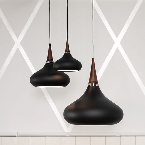吊灯 - ORIENT™ - Fritz Hansen - 铝制 / 红木 / 现代风格