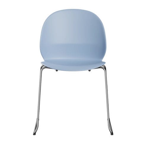 复辟时期风格椅子 - N02-20 - Fritz Hansen - 用于室内 / 铬钢 / 纸质