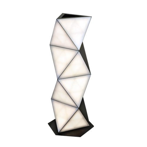 落地灯 - TOTEM L - Tokio furniture & lighting - 阳极氧化铝 / 现代风格 / 有线