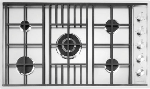 燃气灶台 - LAB - F.lli Barazza Srl - 5眼 / 嵌入式 / 带杠杆
