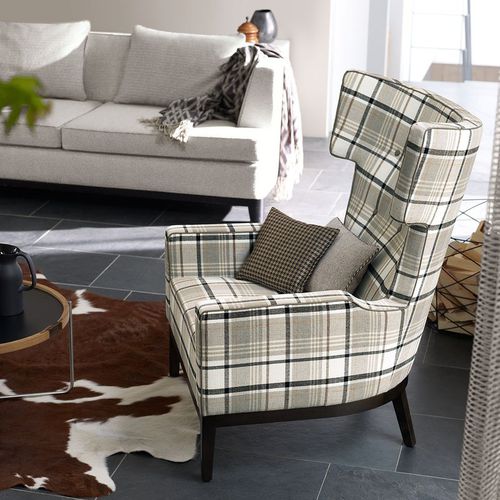 现代风格扶手椅 - ZIMMER + ROHDE : HOME - Zimmer + Rohde GmbH - 布料 / 木质 / 翼形