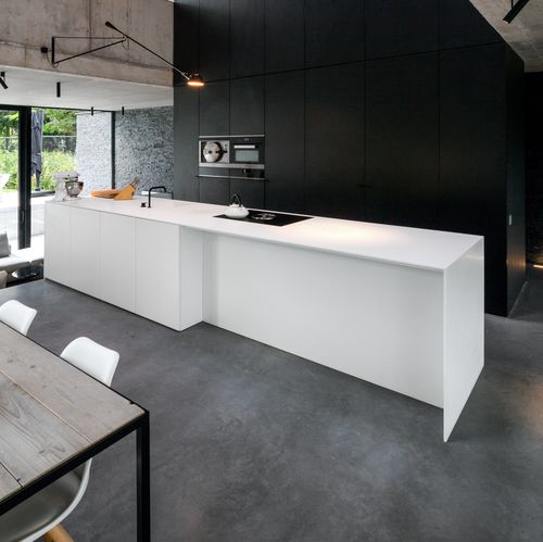 现代风格厨房 - ICOON - BORA Vertriebs GmbH & Co KG - 水泥 / 岛台式