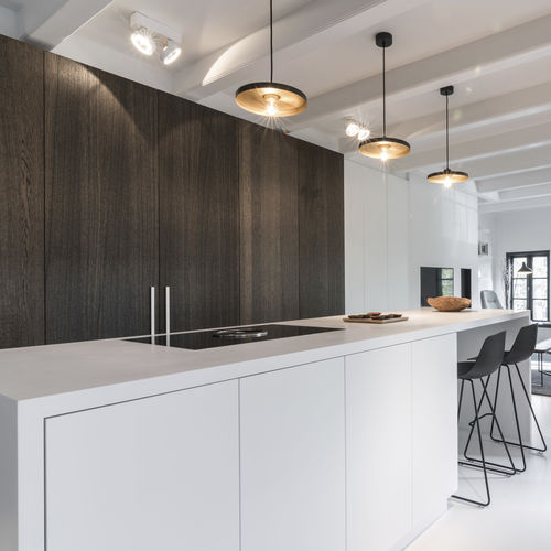现代风格厨房 - CONSTANTIN LOFT - BORA Vertriebs GmbH & Co KG - 木质 / 岛台式 / 带有灶台