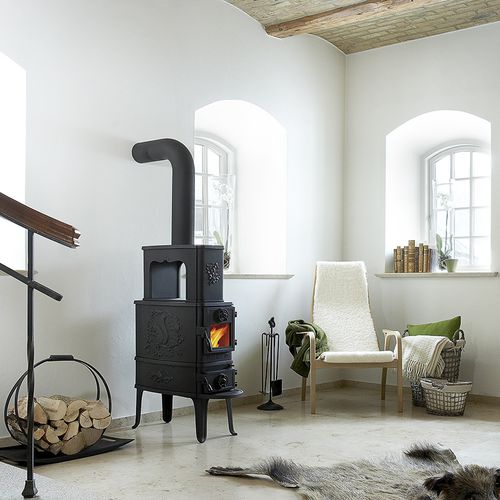 木材采暖炉 - 2B CLASSIC - Morsø Jernstøberi A/S - 8 kW / 传统风格 / 铸铁